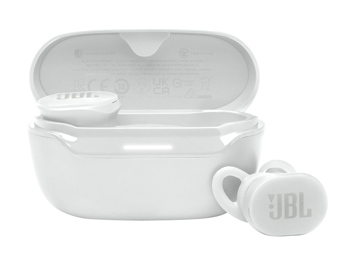 JBL Endurance Race 2 True Wireless Weiß
