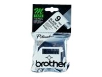 Schriftbandkassette Brother  9mm weiÃ/schwarz  MK221BZ