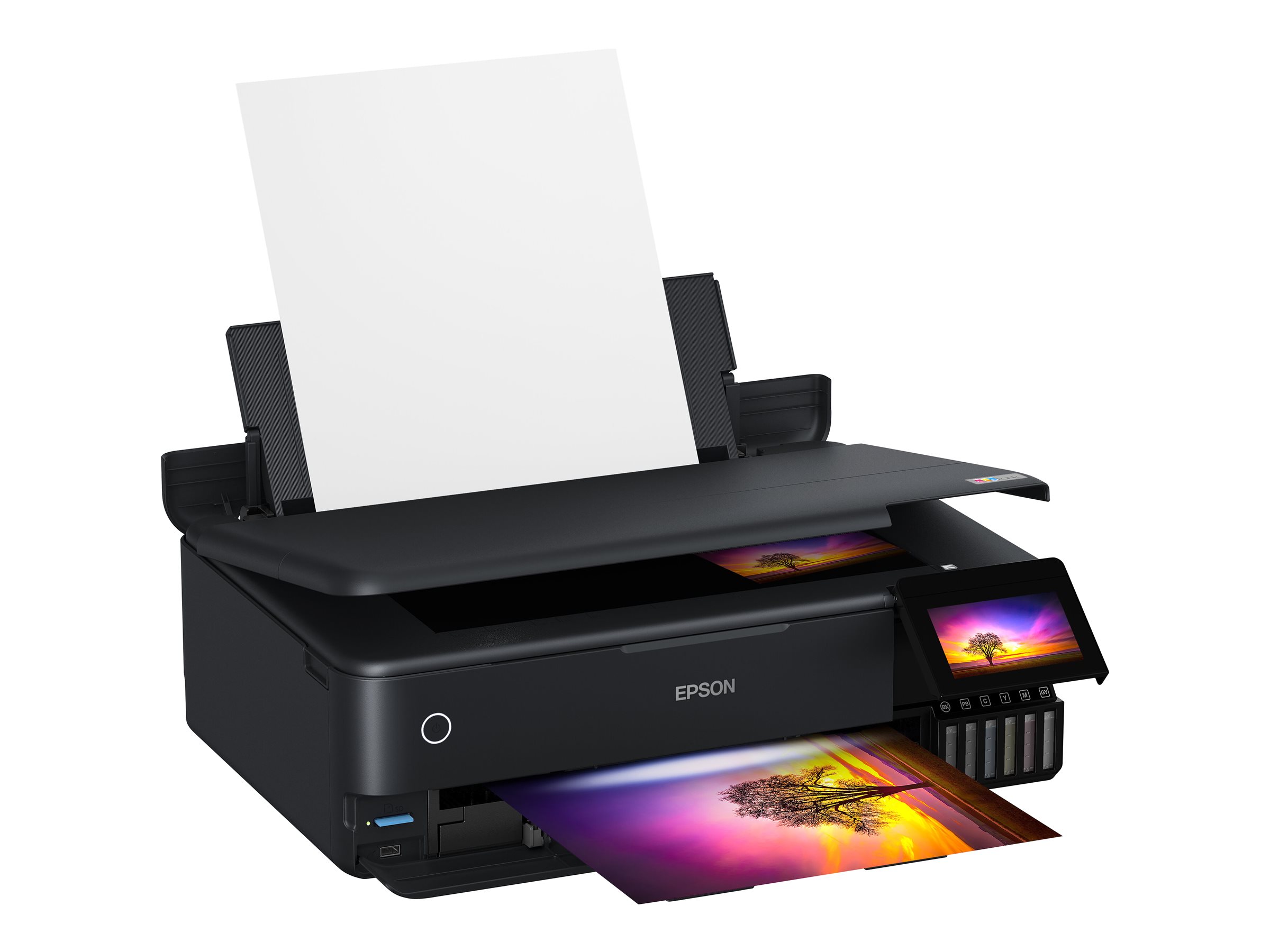 EPSON EcoTank ET-8550 3 in 1 Tintenstrahl-Multifunktionsdrucker schwarz