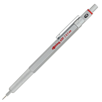 Rotring 1904445 600 Druckbleistift 0,5 mm Silber Rotring 1904445 600 Druckbleistift 0,5 mm Silber