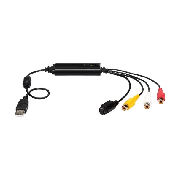 STARTECHCOM USB Video Capture Adapter S Video Composite to USB 20 Video Capture Cable with TWAIN Support Analog to Digital C