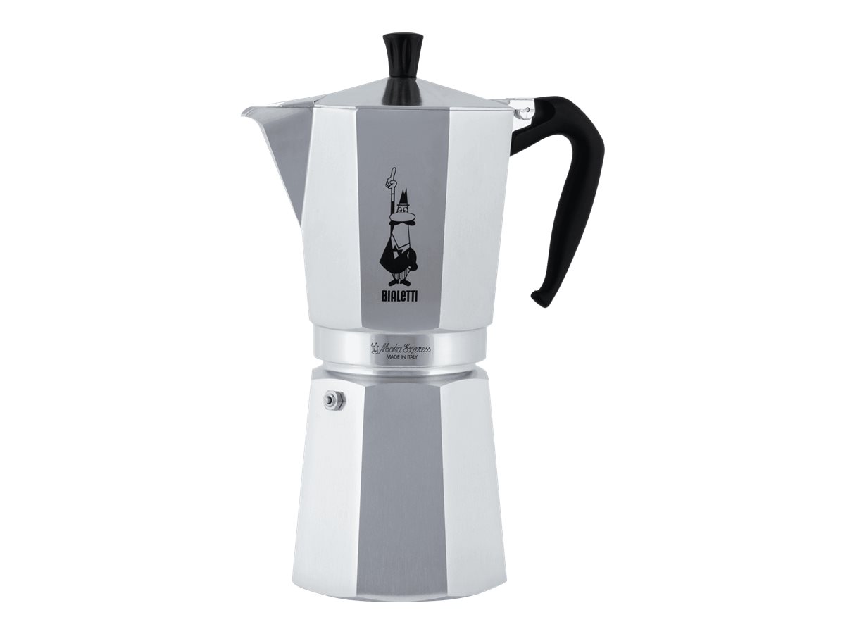 Bialetti Moka Express, Espressokocher fuer 18 Tassen