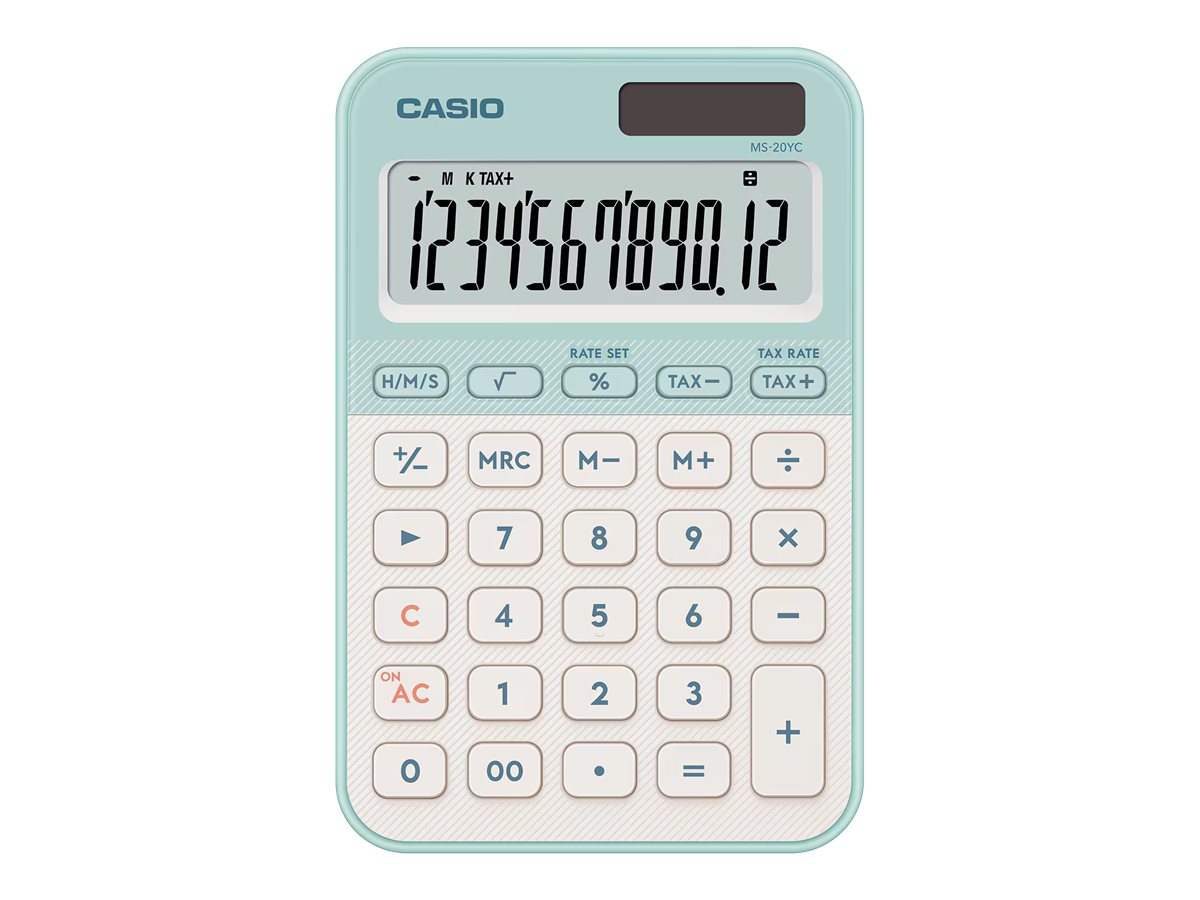 Casio MS-20YC hellgrün weiß
