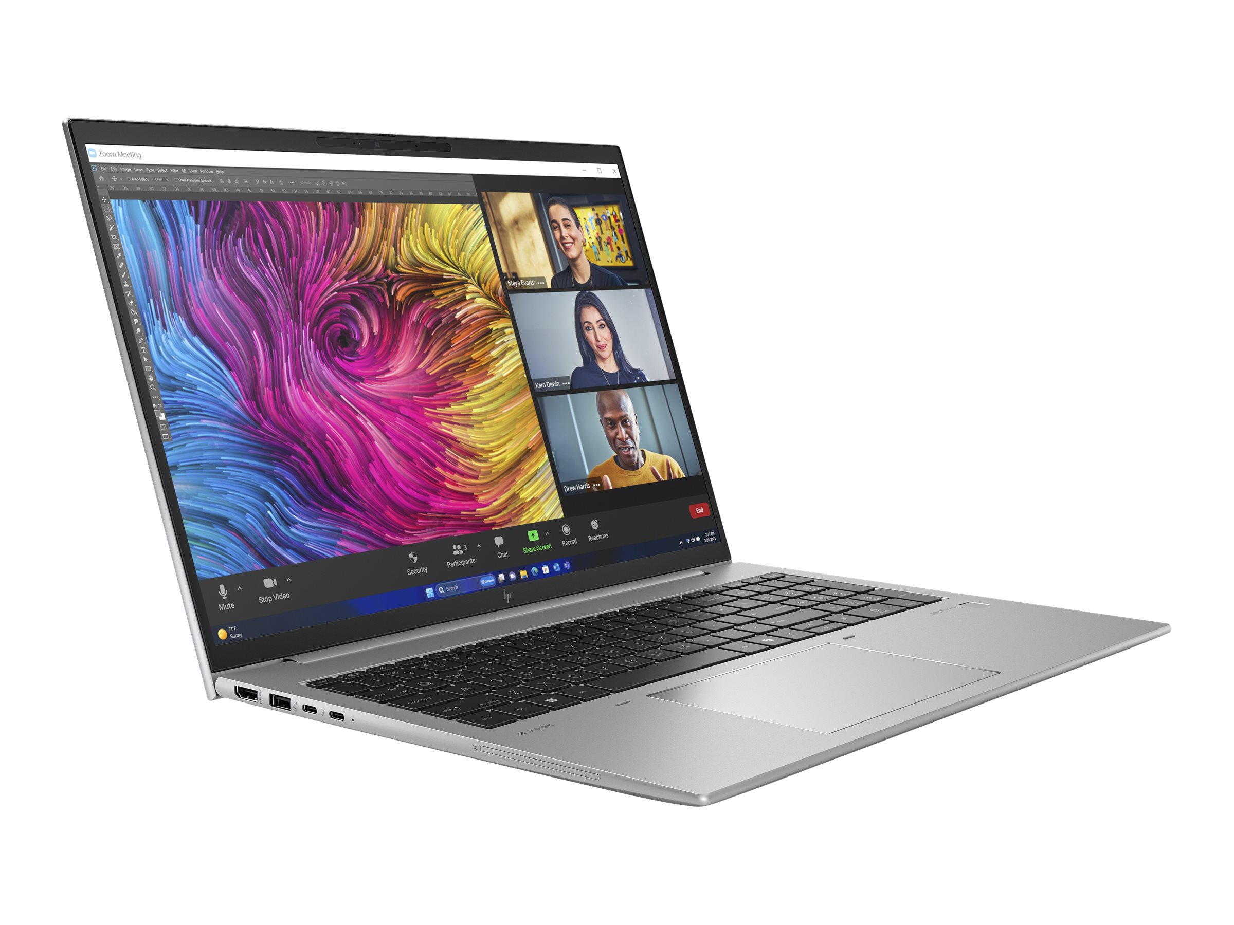 HP ZBook Firefly 16 G11 Intel Core Ultra 7 155H 40,64cm 16Zoll WUXGA 32GB 1TB/SSD NVIDIA A500 4GB W11P SmartBuy 3J War (DE)