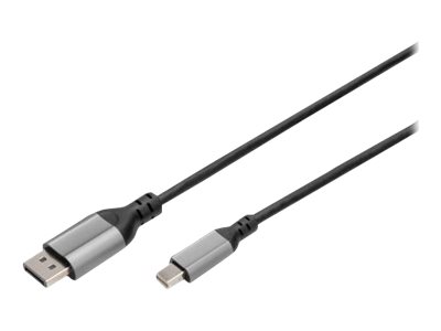 DIGITUS 8K DisplayPort Adapterkabel, mini-DP auf DP