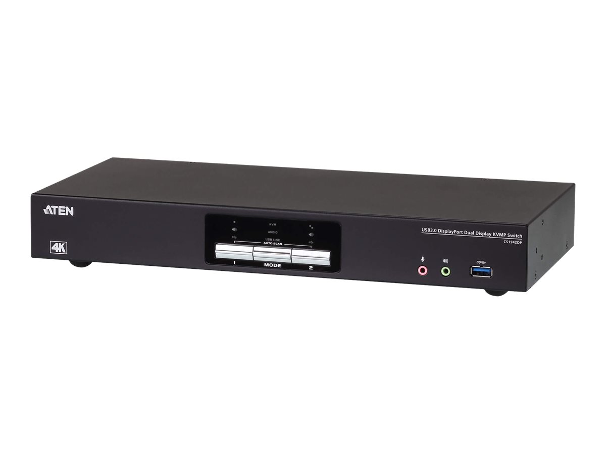 ATEN CS1942DP 2-Port USB 3.0 4K DP KVM ATEN CS1942DP 2-Port USB 3.0 4K DP KVM