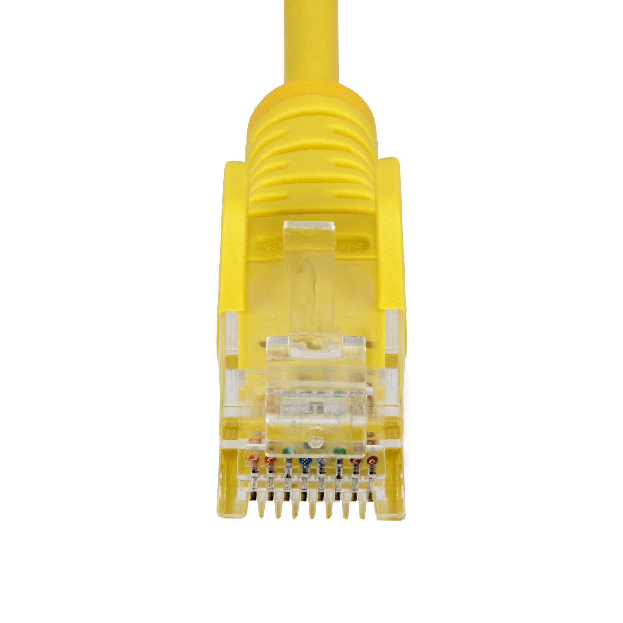 STARTECHCOM 5m Gelbes Schlankes CAT6EthernetKabel Snagless RJ45 LSZH 28AWG Reines Kupfer PatchkabelNetzwerkkabel
