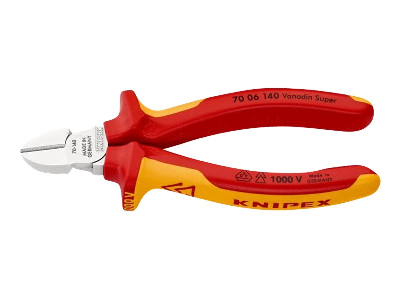 Knipex Seitenschneider chrom isol 140mm VDE 1000V
