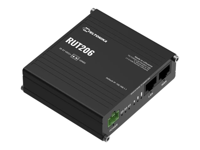 TELTONIKA NETWORKS RUT206 Industrial 4G Router TELTONIKA NETWORKS RUT206 Industrial 4G Router