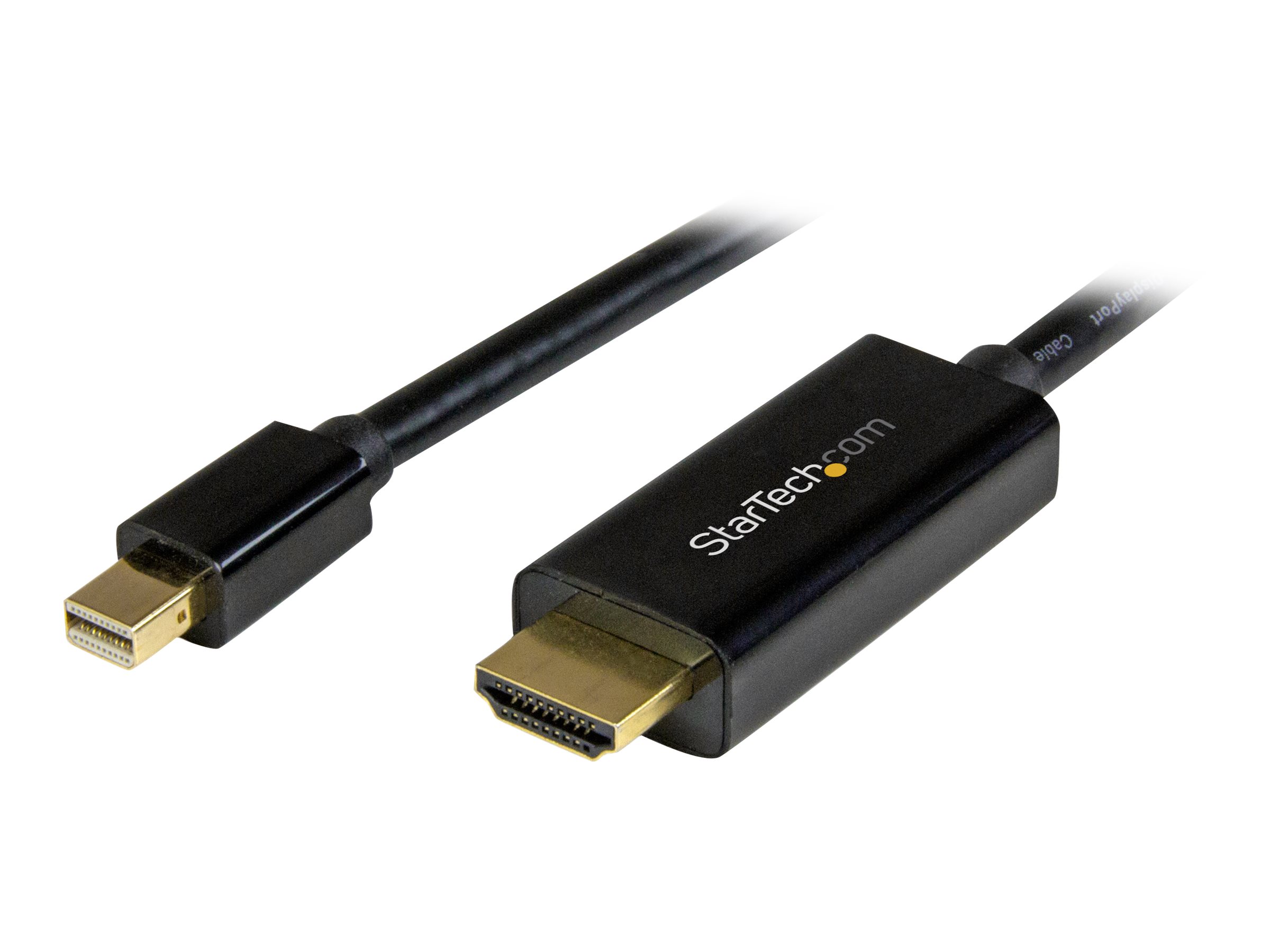 STARTECH.COM Mini DisplayPort to HDMI Converter Cable - 6 ft 2m - 4K STARTECH.COM Mini DisplayPort to HDMI Converter Cable - 6 ft 2m - 4K