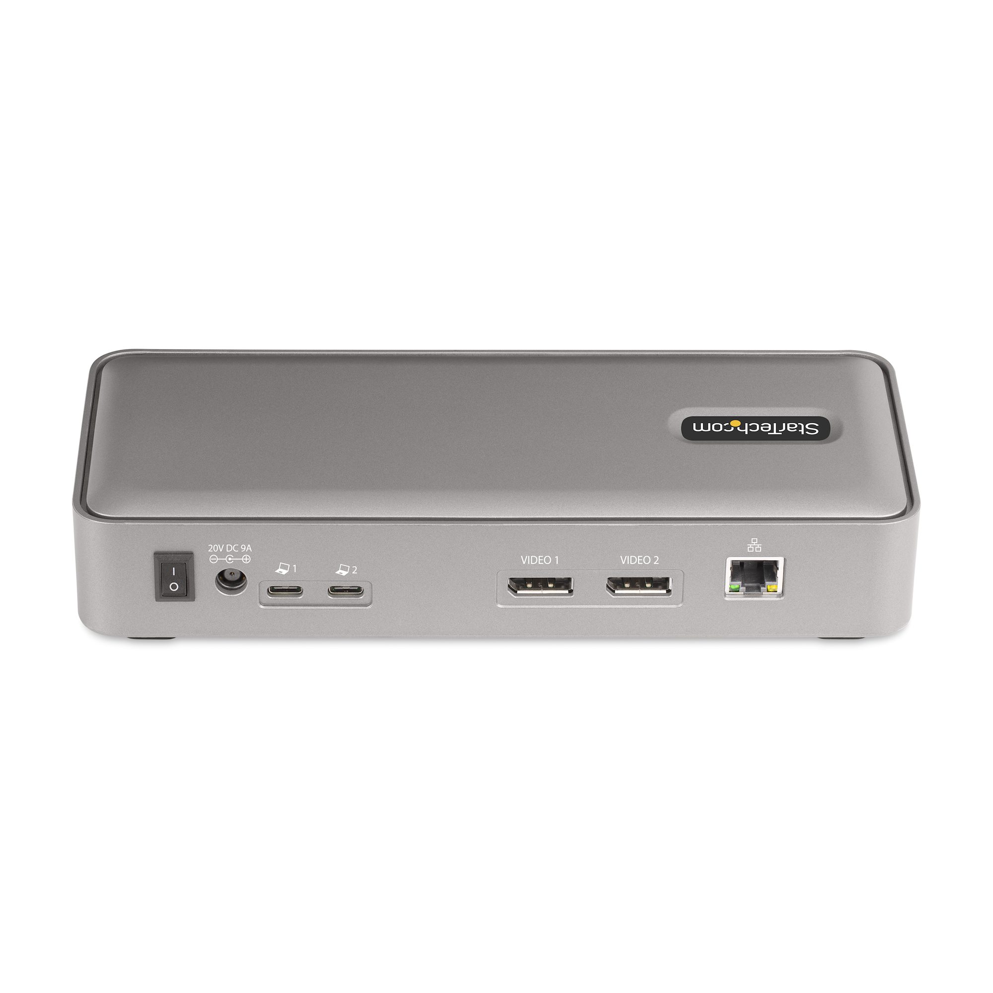 StarTech.com Dual-Laptop USB-C KVM Dock 129UE-USBC-KVM-DOCK Dual Monitor 4K 60Hz