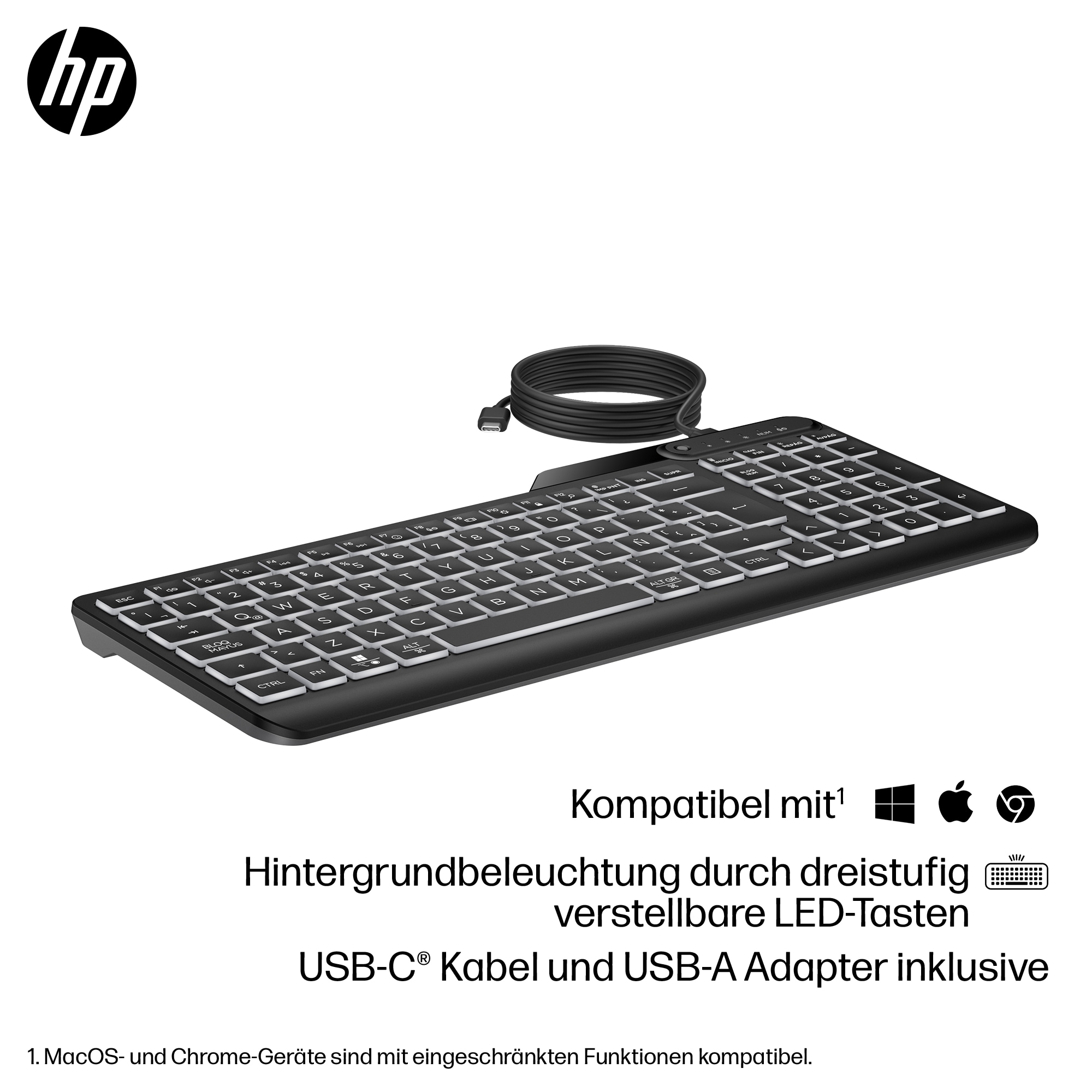 7N7C1AAABD HP 405 Multi Device Tastatur