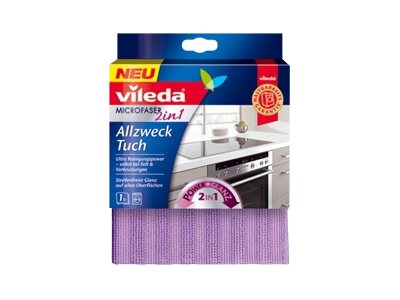 vileda KueCHE Mikrofasertuch Mikrofaser 60 °C waschbar, 1 St. vileda KueCHE Mikrofasertuch Mikrofaser 60 °C waschbar, 1 St.