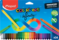 maped Color Peps Buntstifte farbsortiert, 24 St. maped Color Peps Buntstifte farbsortiert, 24 St.