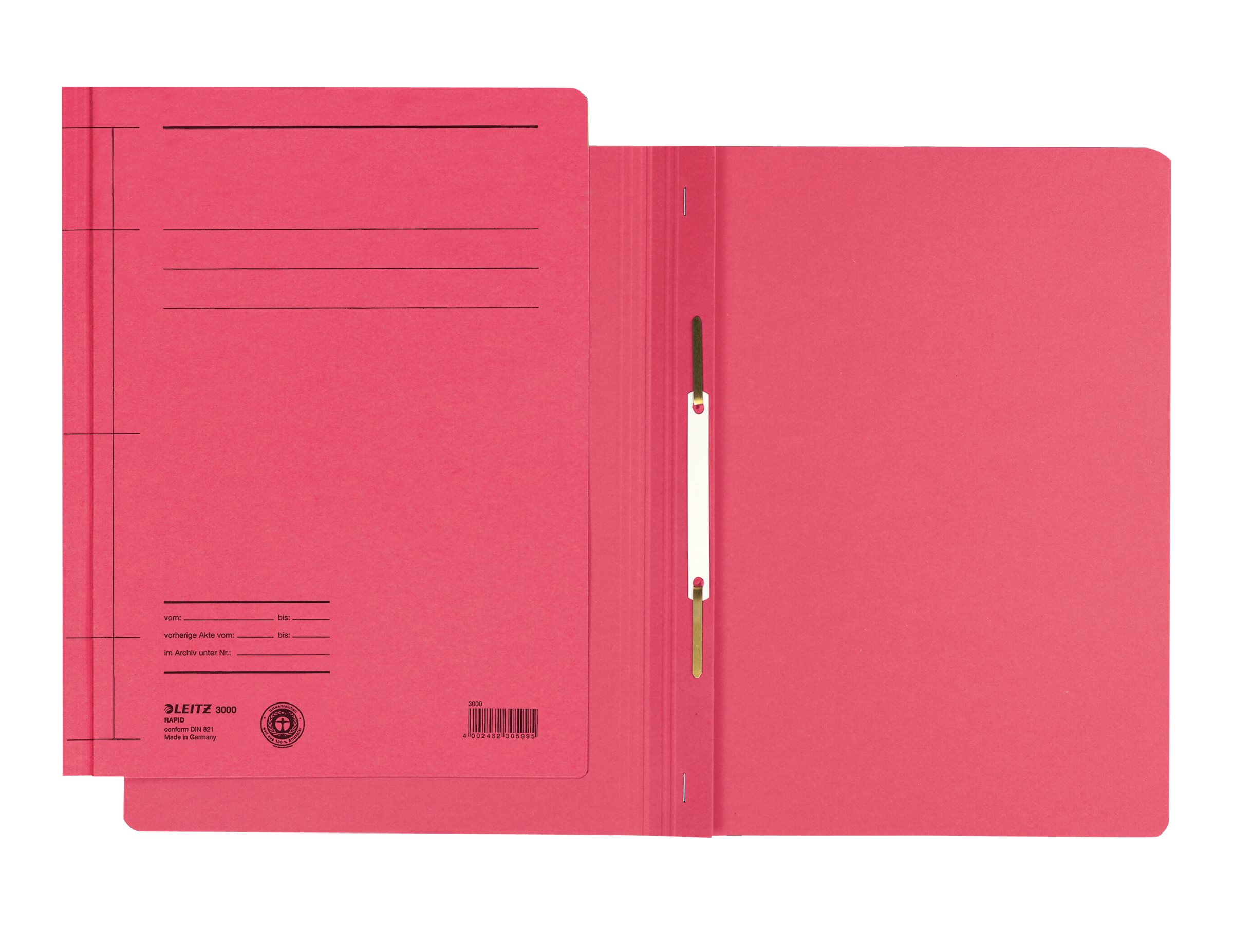 25 LEITZ Schnellhefter 3000 Karton rot DIN A4 25 LEITZ Schnellhefter 3000 Karton rot DIN A4