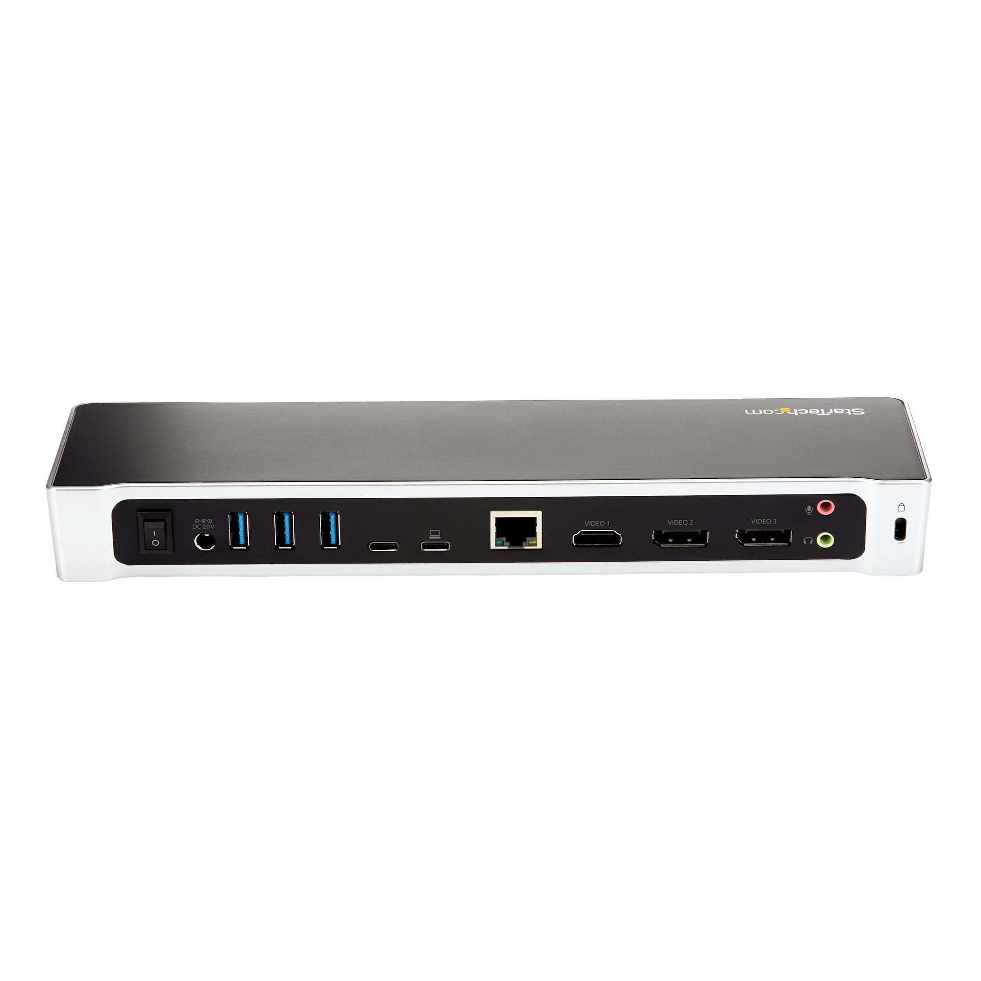 StarTech.com USB-C Dockingstation 3x 4K USB 3.1 Gen 1