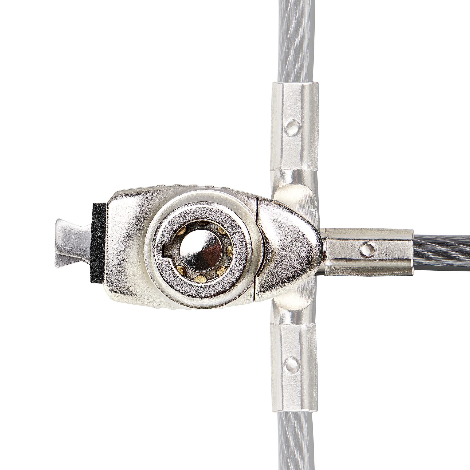 StarTech Slim Lock Noble Wedge Slot Compatible, 66ft Locking Cable Sicherheitskabelschloss Diebstahlschutz 2 m TAAkonform