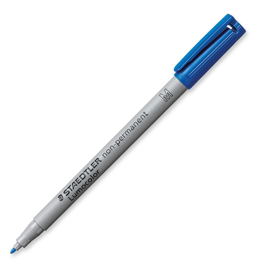 10 STAEDTLER Lumocolor Folienstifte blau 1,0 mm non-permanent 10 STAEDTLER Lumocolor Folienstifte blau 1,0 mm non-permanent