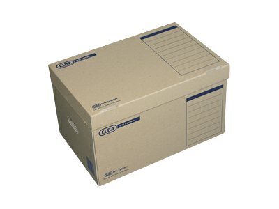10 ELBA Archivcontainer tric system braun 54,5 x 36,0 x 32,0 cm
