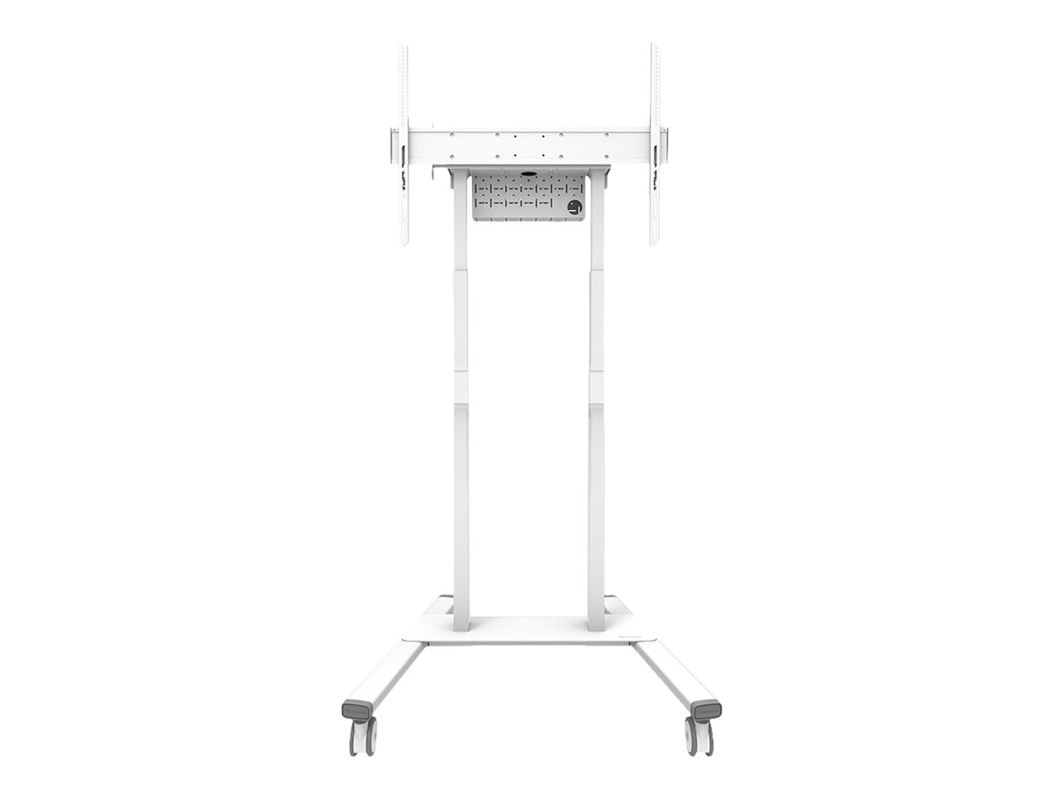 NEOMOUNTS Move Lift Motorised Mobile Stand incl. storage box 10cm. Wheels Floor  - VESA 100x100 up to 800x600