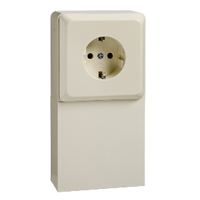 Elso Steckdose 515100 1fach 16A RENOVIERUNG perlweiß Elso Steckdose 515100 1fach 16A RENOVIERUNG perlweiß