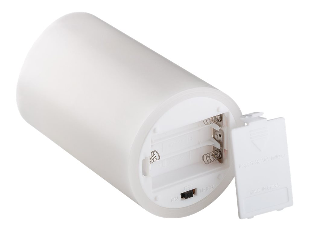 3 goobay LED-Kerzen weiss