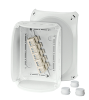 Hensel Kabelabzweigkasten DK1610G 2,5-10qmm 3pha.16qmm 1pha. 5pol. Hensel Kabelabzweigkasten DK1610G 2,5-10qmm 3pha.16qmm 1pha. 5pol.