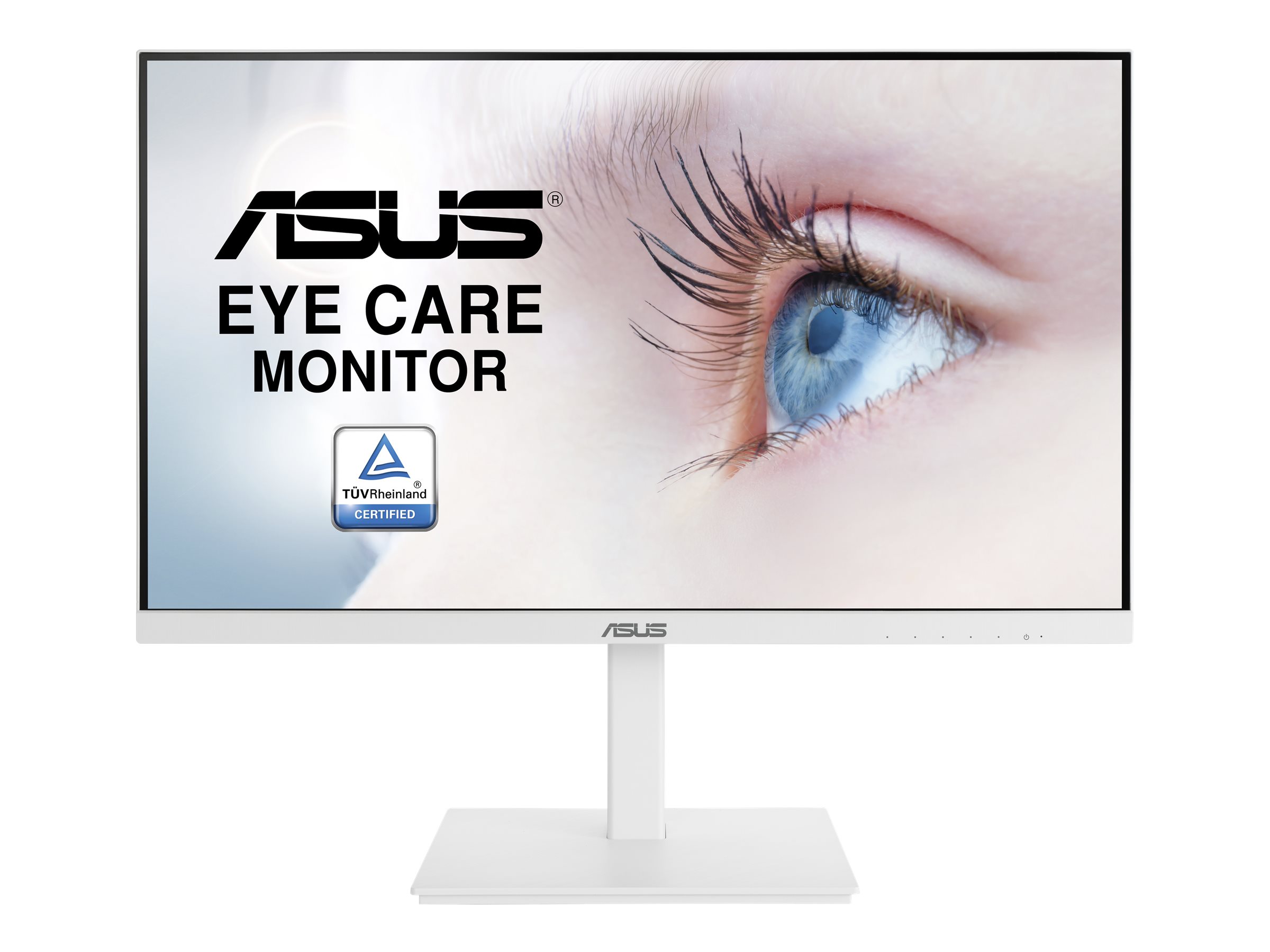 ASUS Eye Care VA27DQSB-W 68,58cm 27Zoll Full HD Monitor Flicker-Free Adaptive-Sync 16:9 IPS 1920x1080 Speaker DP HDMI D-Sub USB-Hub