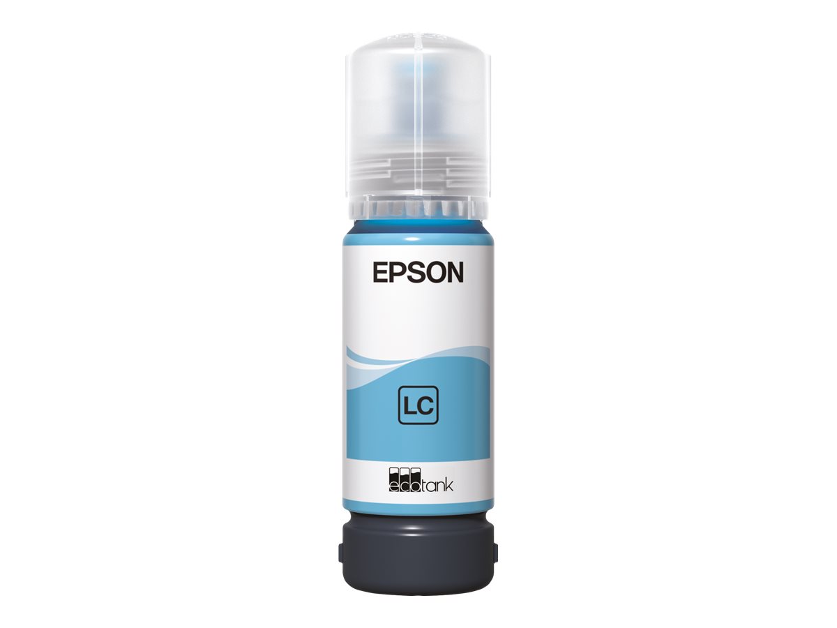 EPSON 1LB 108 EcoTank Light Cyan Ink Bottle EPSON 1LB 108 EcoTank Light Cyan Ink Bottle