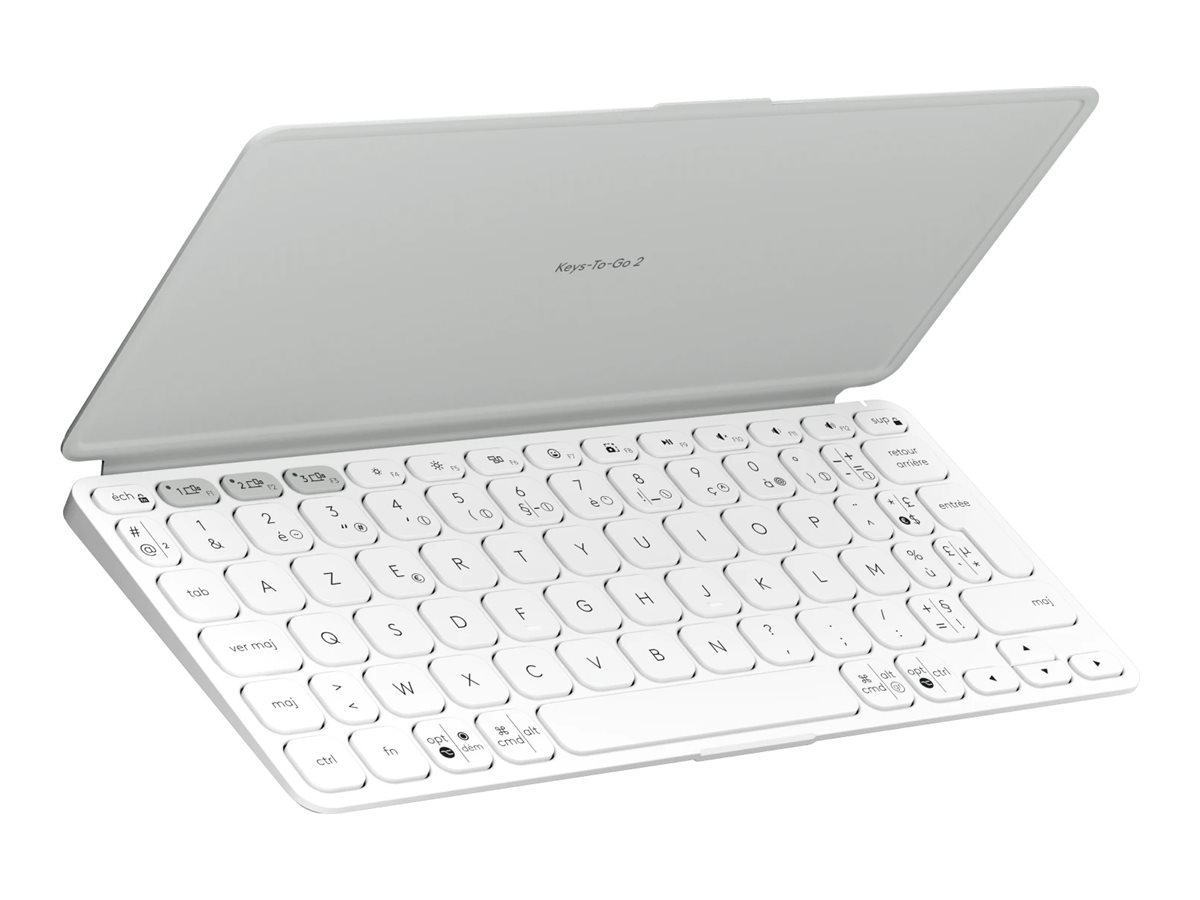 LOGITECH Keys-To-Go 2 - Pale Grey - WESTMID-511 (FR)