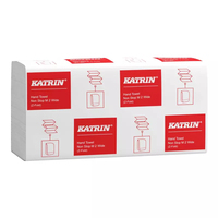 KATRIN Papierhandtücher 61570 Non Stop M2 wide InterfoldFalzung 2lagig 4000 Tücher