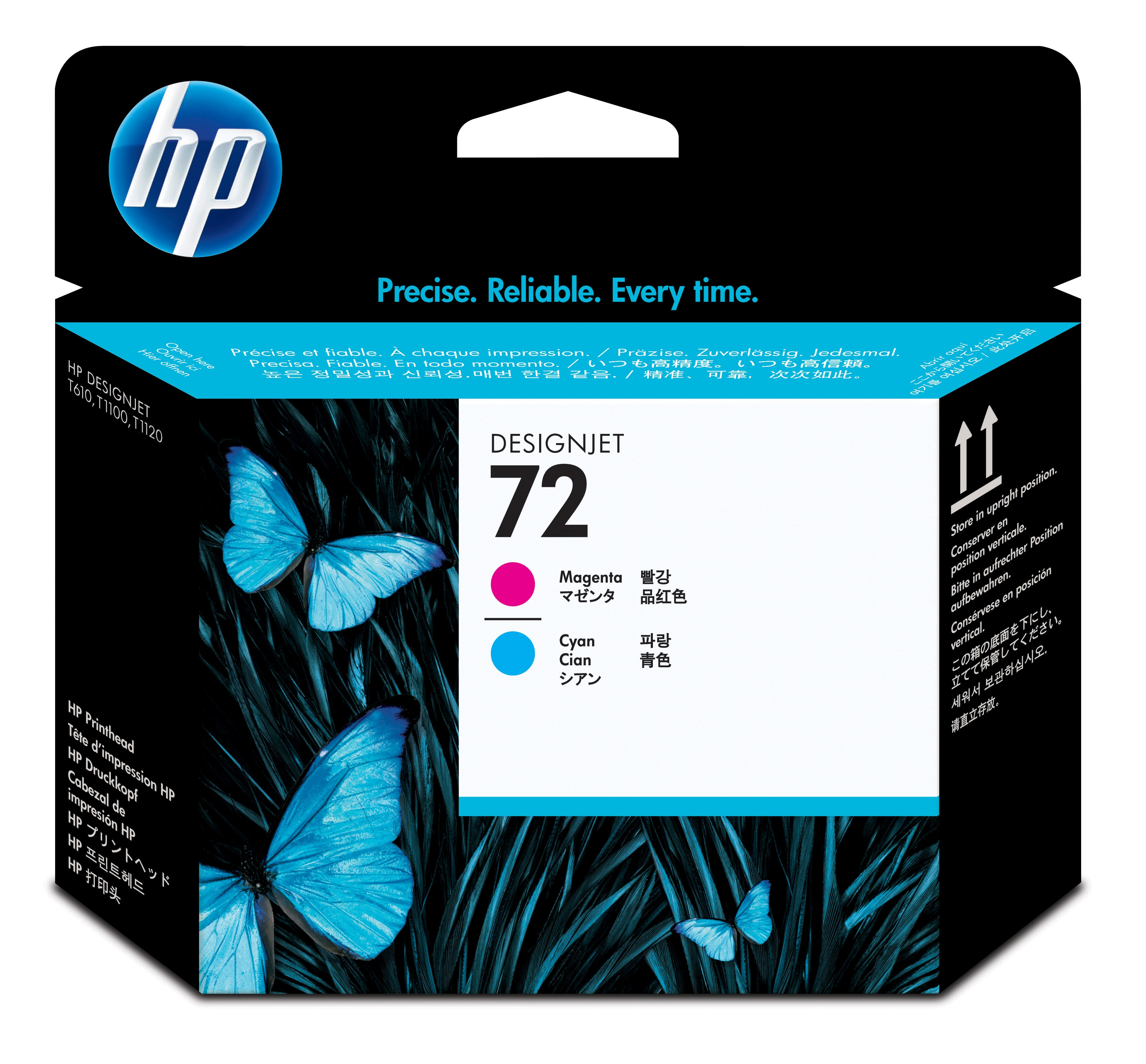HP 72C9383A magenta, cyan Druckkopf