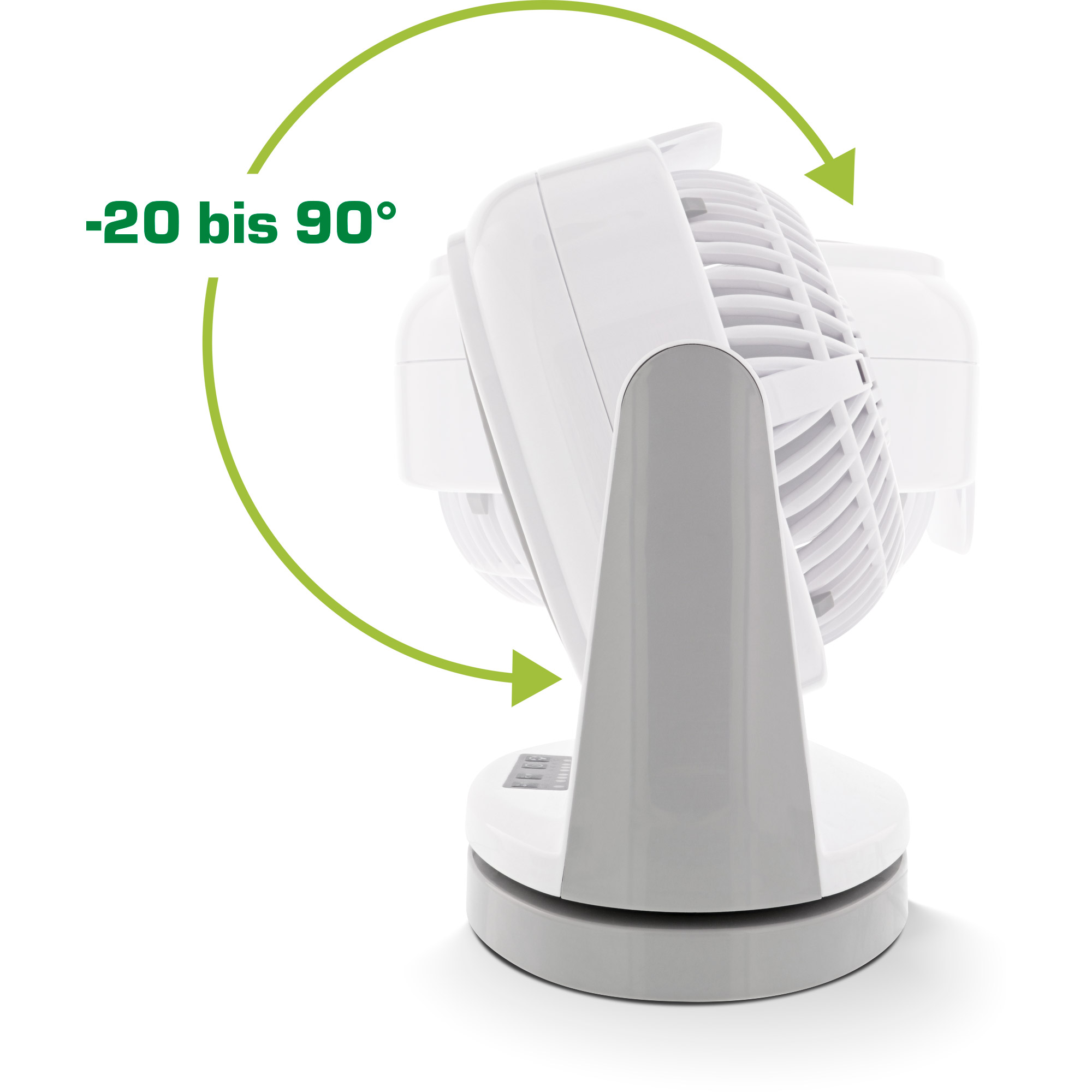 INLINE SmartHome Tischventilator weiss