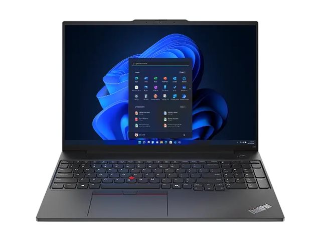 LENOVO ThinkPad E16 G2 AMD Ryzen 5 7535HS 40,64cm 16Zoll WUXGA 16GB 512GB SSD UMA W11P No WWAN Black TopSeller LENOVO ThinkPad E16 G2 AMD Ryzen 5 7535HS 40,64cm 16Zoll WUXGA 16GB 512GB SSD UMA W11P No WWAN Black TopSeller