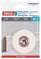 tesa Montageband 77742 doppelseitiges Klebeband 19,0 mm x 1,5 m, 1 Rolle tesa Montageband 77742 doppelseitiges Klebeband 19,0 mm x 1,5 m, 1 Rolle