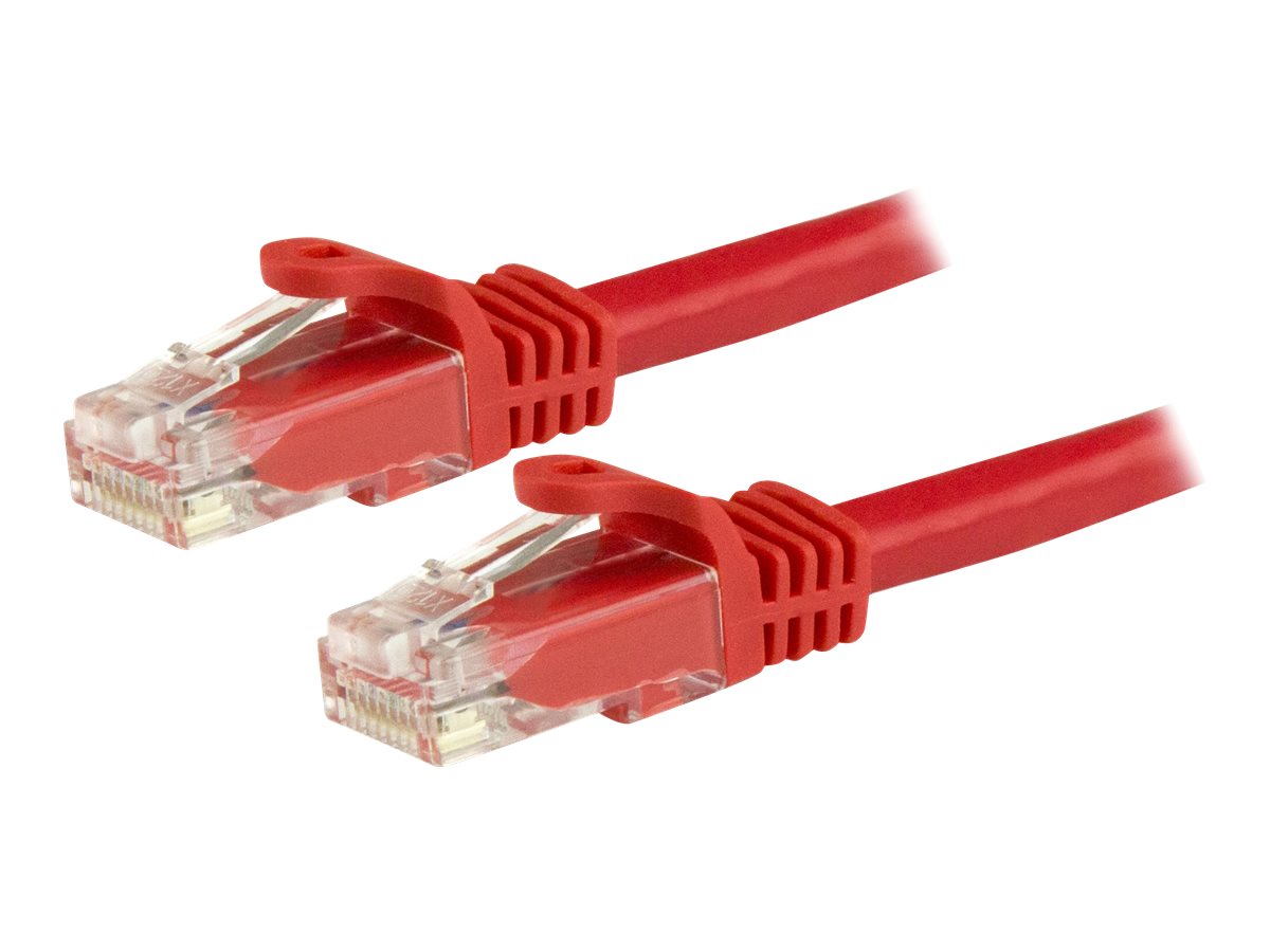 STARTECHCOM N6PATC5MRD 5m Red Gigabit Snagless RJ45 UTP Cat6 Patch Cable