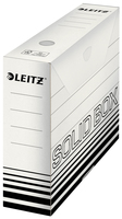 10 LEITZ Archivbox Solid weiÃ 8,0 x 33,0 x 25,7 cm