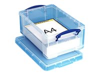 Really Useful Box Aufbewahrungsbox 9,0 l transparent, grau 39,5 x 25,5 x 15,5 cm Really Useful Box Aufbewahrungsbox 9,0 l transparent, grau 39,5 x 25,5 x 15,5 cm