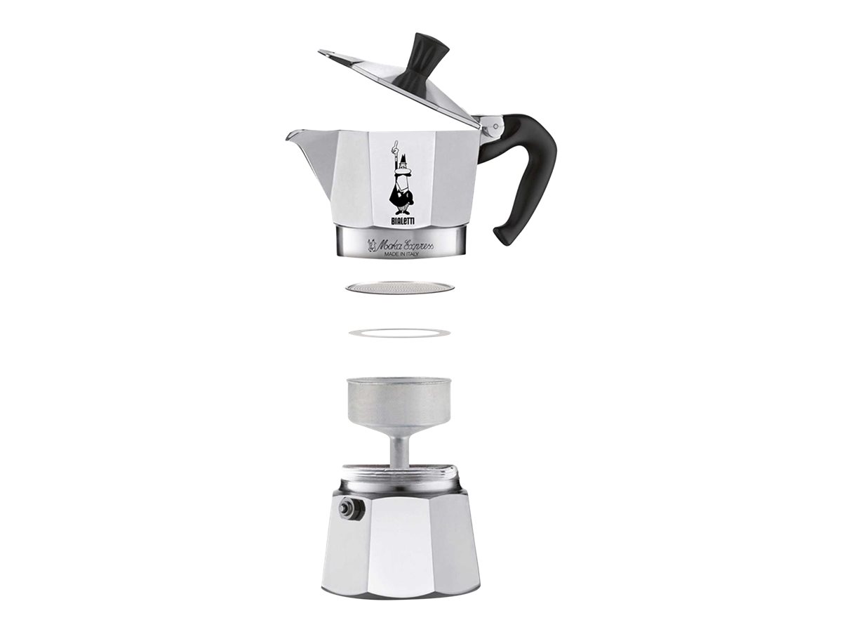 Bialetti Moka Express, Espressokocher f?r 1 Tasse