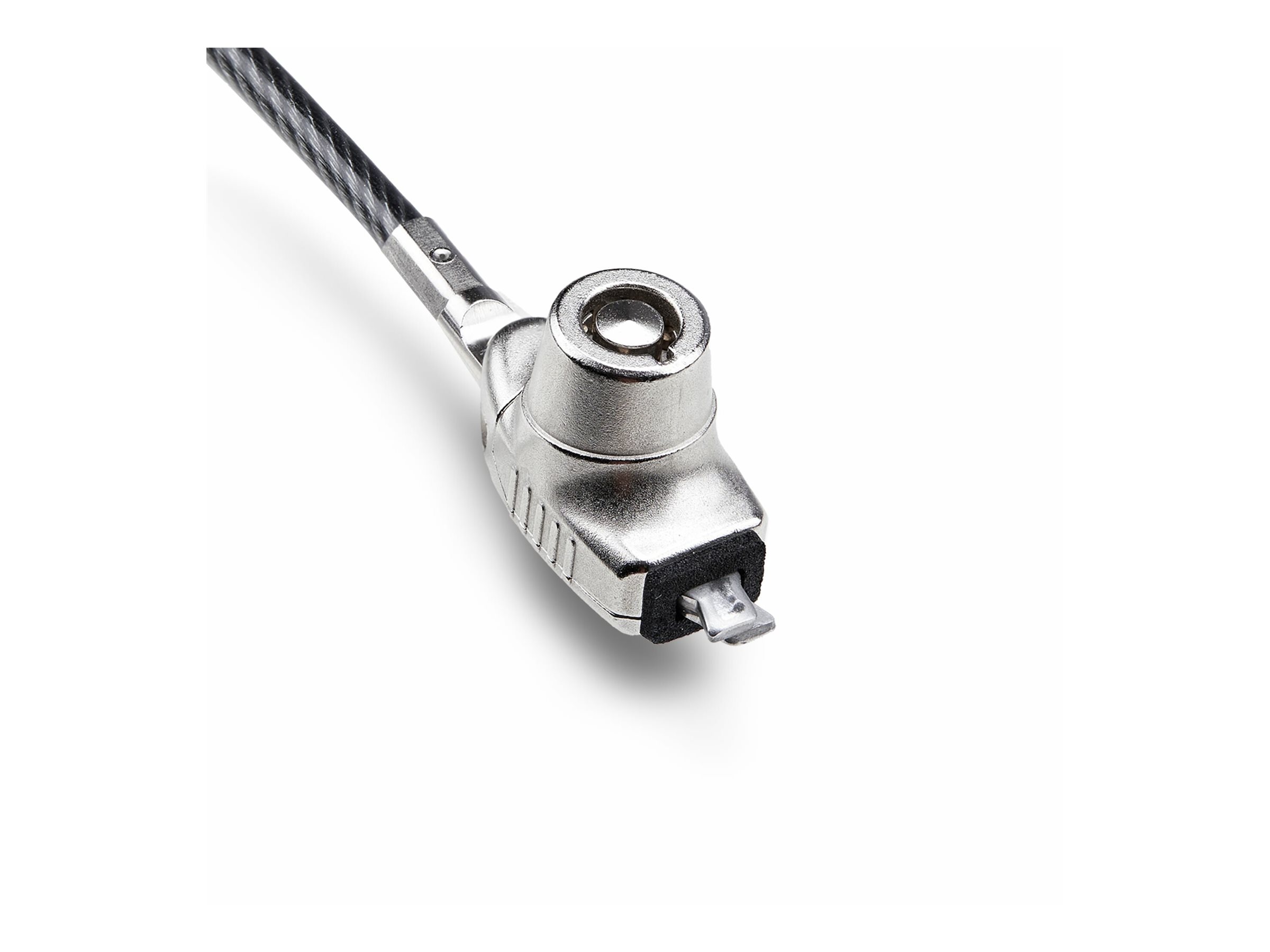 STARTECHCOM Noble Wedge Laptopschloss 1,5m Kabelschloss Sicherheitsschloss mit Schlussel fur Notebook