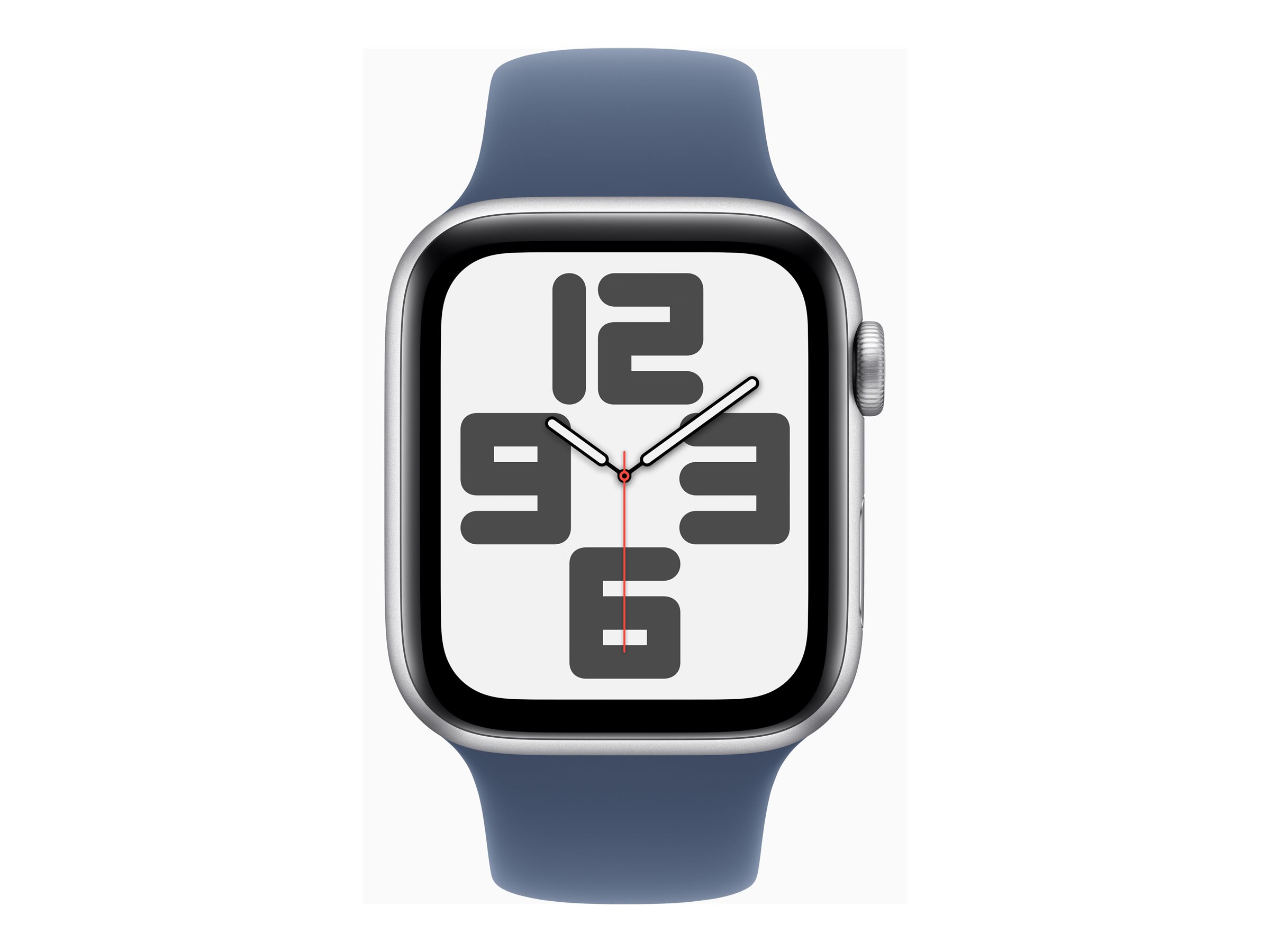 APPLE Watch SE GPS 44mm Silver Aluminium Case with Denim Sport Band - M/L APPLE Watch SE GPS 44mm Silver Aluminium Case with Denim Sport Band - M/L
