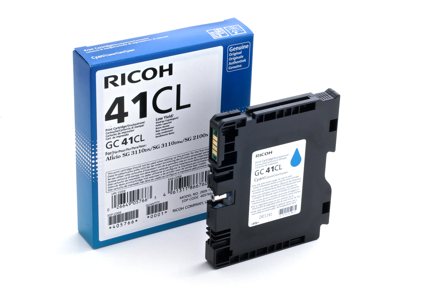 Ricoh Patrone GC41CL Cyan
