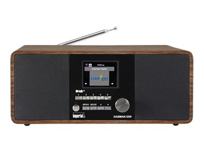 DABMAN i200 Multif.-Stereo-Radio DAB+/ FM/ Internet, Holzoptik DABMAN i200 Multif.-Stereo-Radio DAB+/ FM/ Internet, Holzoptik