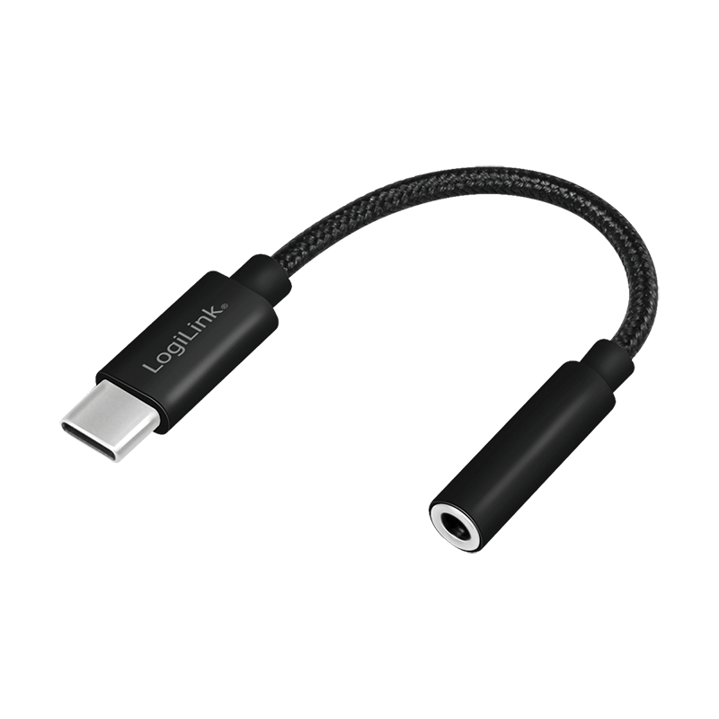 LogiLink Adapter USB-C 3,5mm Klinkenstecker