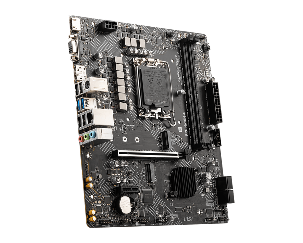 MSI PRO H610MG LGA1700 DDR5 mATX