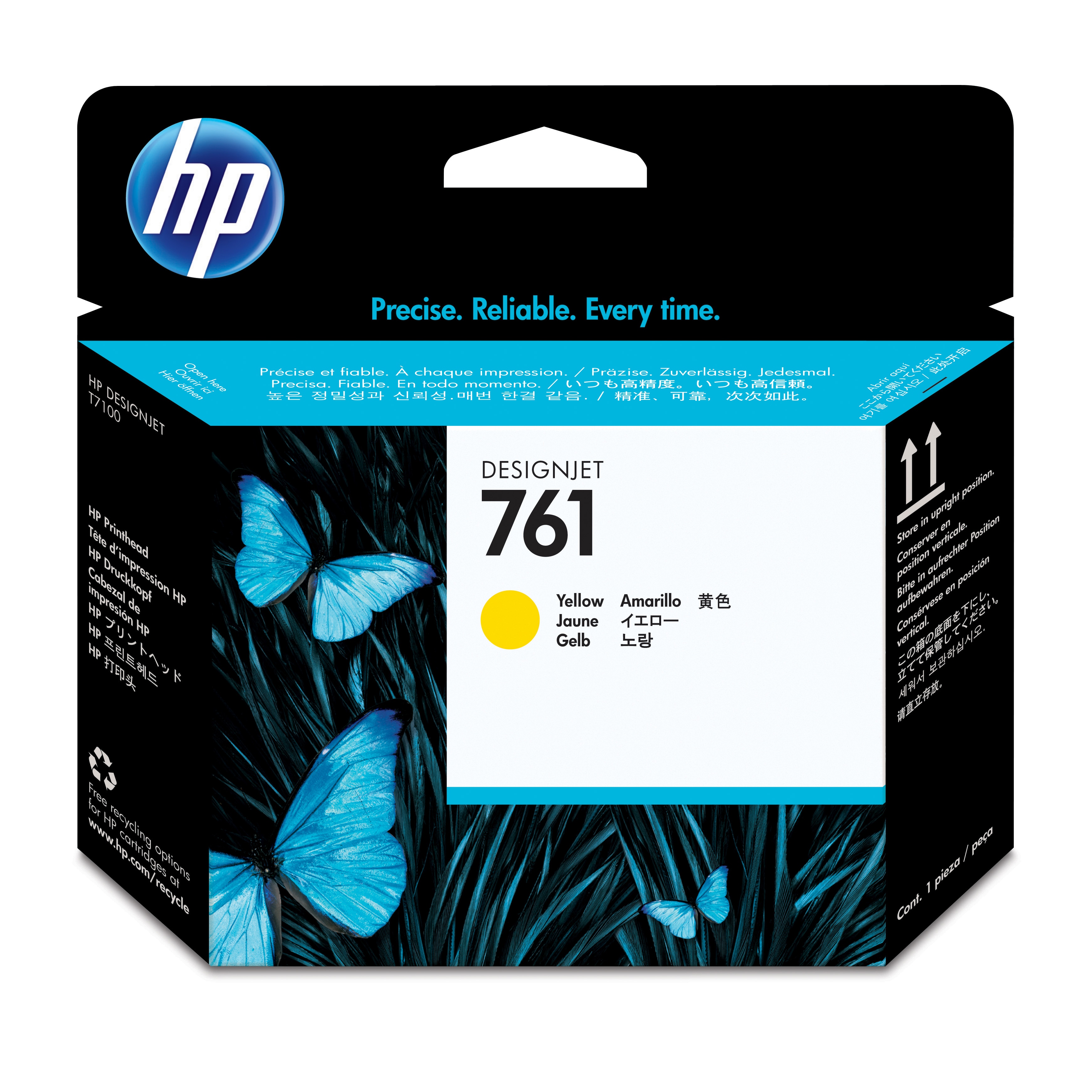 HP 761CH645A gelb Druckkopf