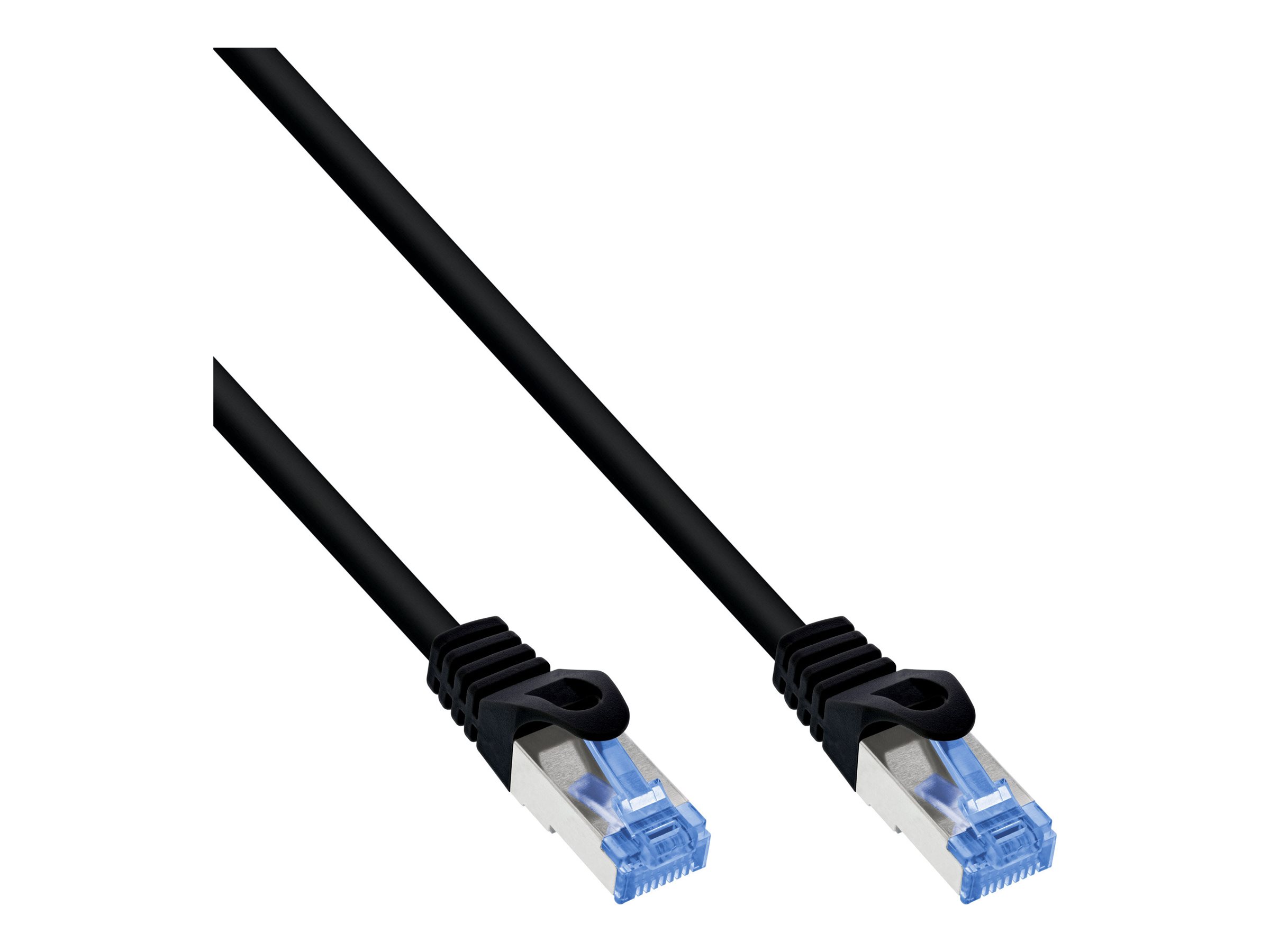 INLINE Patchkabel Cat.6A S-FTP TPE flexibel schwarz 7,5m INLINE Patchkabel Cat.6A S-FTP TPE flexibel schwarz 7,5m