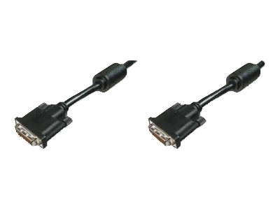 ASSMANN DVI Kabel DVI2412x Ferrit 100m DVID Dual Link sw