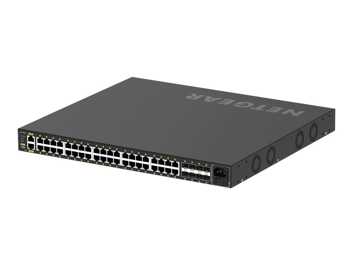 NETGEAR AV Line M4250-40G8XF-PoE+ 40x1G PoE+ 960W and 8xSFP+ Managed Switch