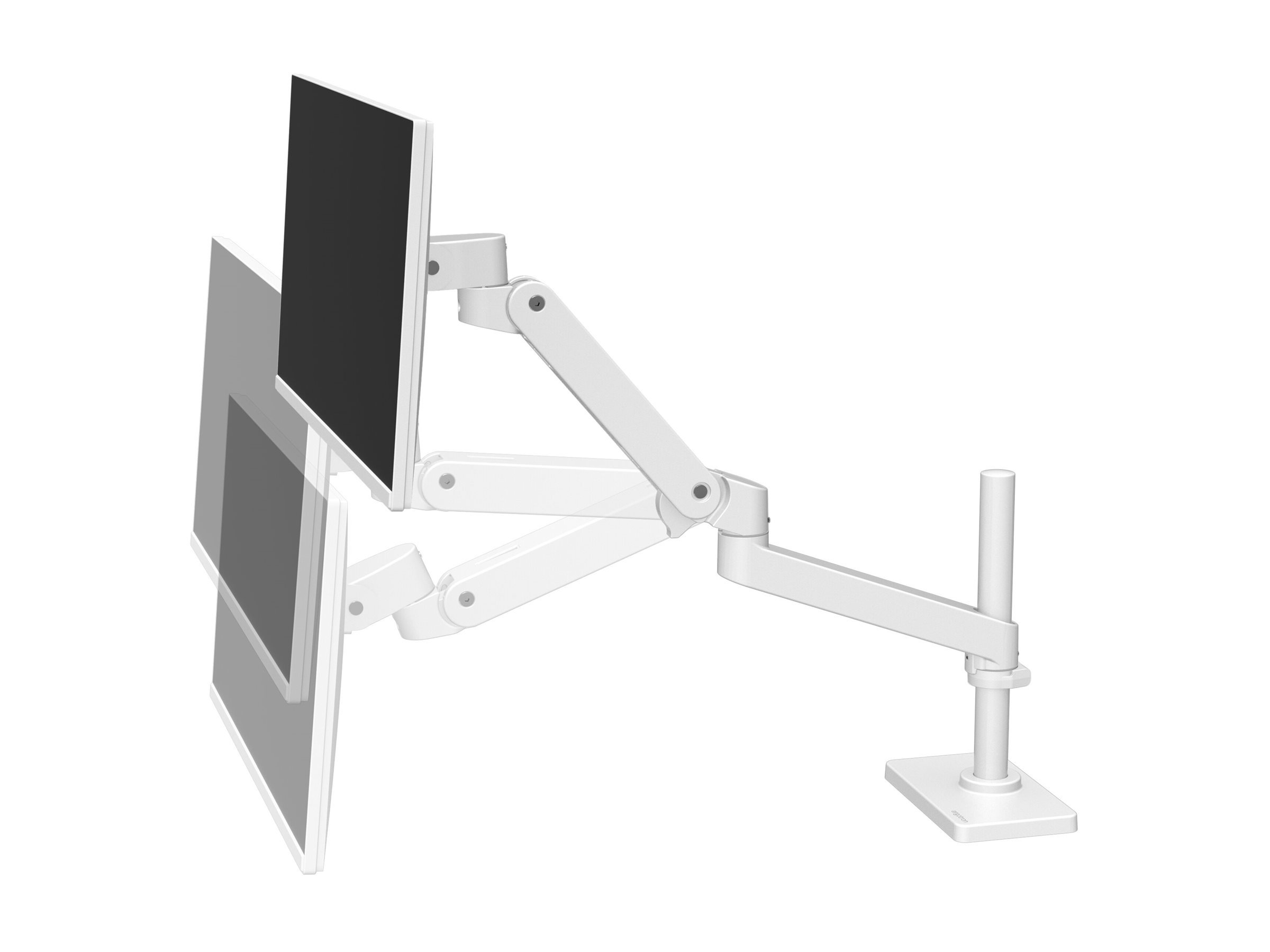 ERGOTRON LX PRO ARM SINGLE DISPLAY TALL POLE white